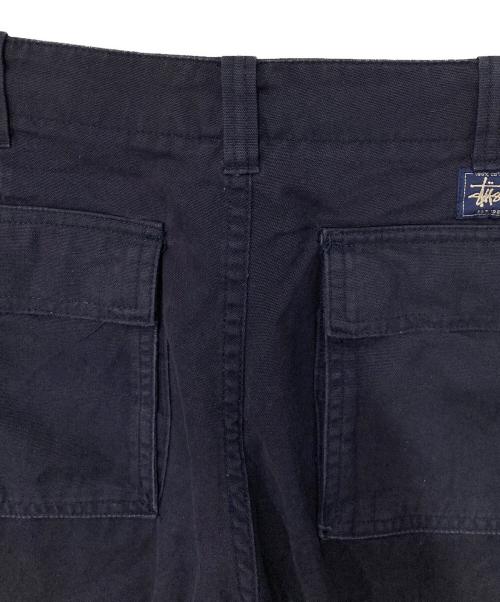 stussy（ステューシー）stussy (ステューシー) ワイドパンツ ネイビー サイズ:32の古着・服飾アイテム