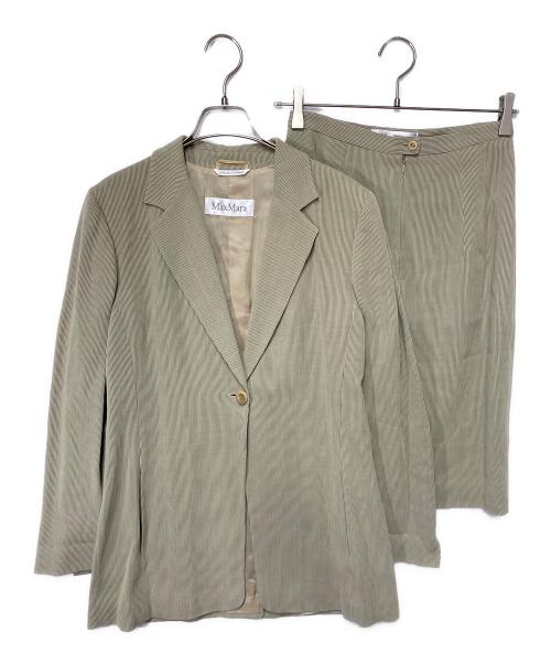 MaxMara（マックスマーラ）MaxMara (マックスマーラ) 3ピースセットアップ ベージュ サイズ:38の古着・服飾アイテム