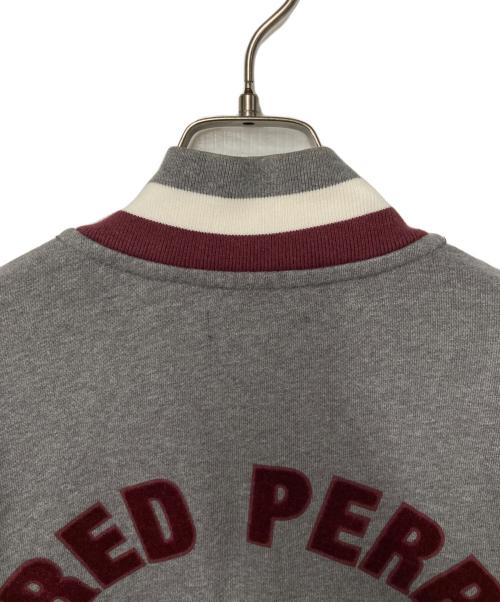 FRED PERRY（フレッドペリー）FRED PERRY (フレッドペリー) ロゴ刺繍ジップジャケット グレー サイズ:Sの古着・服飾アイテム
