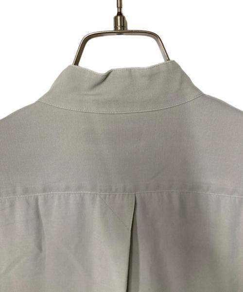 im product（アイムプロダクト）im product (アイムプロダクト) バンドカラーシャツ グレー サイズ:L-84の古着・服飾アイテム