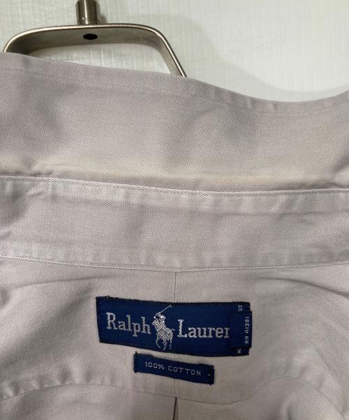 POLO RALPH LAUREN（ポロ・ラルフローレン）POLO RALPH LAUREN (ポロ・ラルフローレン) ポニー刺繍ボタンダウンシャツ グレー サイズ:Ｍの古着・服飾アイテム