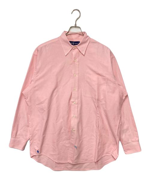 POLO RALPH LAUREN（ポロ・ラルフローレン）POLO RALPH LAUREN (ポロ・ラルフローレン) ボタンダウンシャツ ピンク サイズ:Ｍの古着・服飾アイテム
