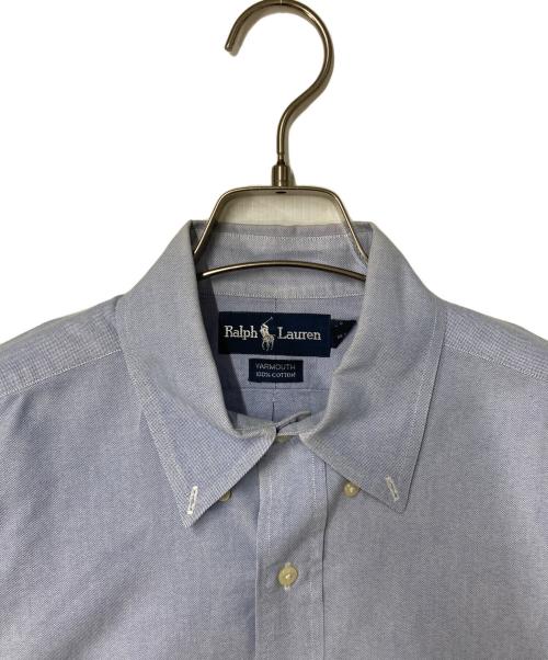 POLO RALPH LAUREN（ポロ・ラルフローレン）POLO RALPH LAUREN (ポロ・ラルフローレン) ポニー刺繍ボタンダウンシャツ スカイブルー サイズ:15 1/2-34の古着・服飾アイテム