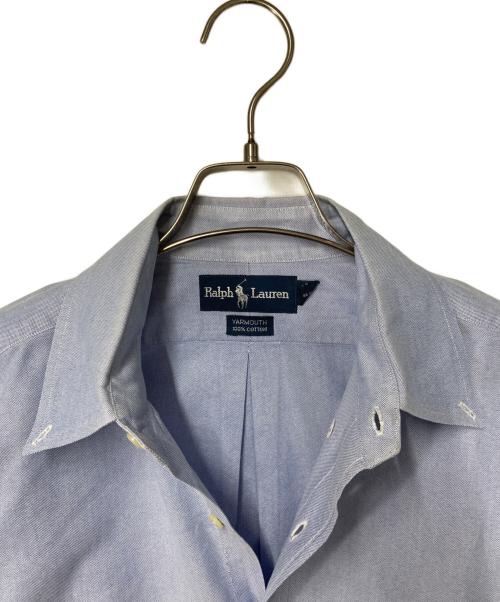POLO RALPH LAUREN（ポロ・ラルフローレン）POLO RALPH LAUREN (ポロ・ラルフローレン) ポニー刺繍ボタンダウンシャツ スカイブルー サイズ:15 1/2-34の古着・服飾アイテム