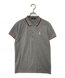 POLO JEANS（ポロジーンズ）の古着「ポニー刺繍ポロシャツ」｜グレー