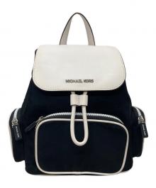MICHAEL KORS（マイケルコース）の古着「ABBEY MD CARGO BACKPACK」｜ホワイト×ブラック