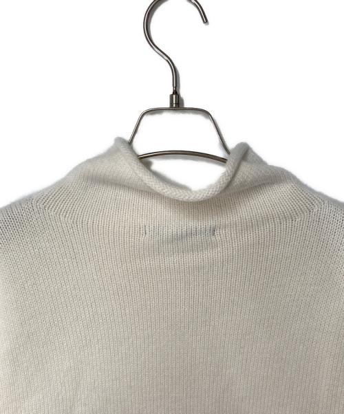 23区（ニジュウサンク）23区 (ニジュウサンク) ウールカシミヤニット ホワイト サイズ:38(9)の古着・服飾アイテム