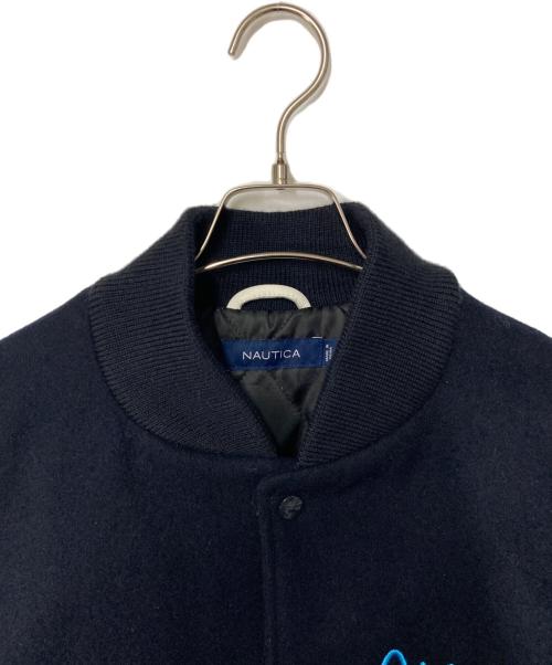 NAUTICA（ノーティカ）NAUTICA (ノーティカ) Award Jacket “JOTA” 5.1 ネイビー×ホワイト サイズ:XXLの古着・服飾アイテム