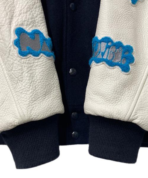 NAUTICA（ノーティカ）NAUTICA (ノーティカ) Award Jacket “JOTA” 5.1 ネイビー×ホワイト サイズ:XXLの古着・服飾アイテム