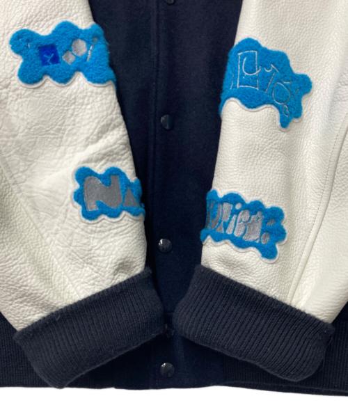 NAUTICA（ノーティカ）NAUTICA (ノーティカ) Award Jacket “JOTA” 5.1 ネイビー×ホワイト サイズ:XXLの古着・服飾アイテム