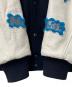 中古・古着 NAUTICA (ノーティカ) Award Jacket “JOTA” 5.1 ネイビー×ホワイト サイズ:XXL：15000円