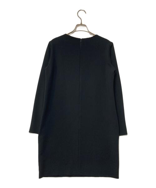 MaxMara（マックスマーラ）MaxMara (マックスマーラ) 長袖ワンピース ブラック サイズ:38の古着・服飾アイテム