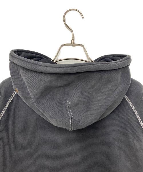X-LARGE（エクストララージ）X-LARGE (エクストララージ) BLEACHED HOODED SWEATSHIRT ブラック サイズ:Lの古着・服飾アイテム