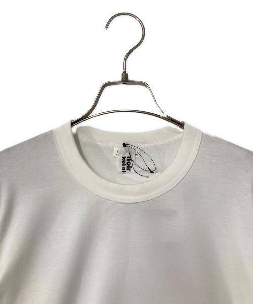 noir kei ninomiya（ノワール ケイ ニノミヤ）noir kei ninomiya (ノワール ケイ ニノミヤ) パフスリーブTシャツ ホワイト サイズ:S 未使用品の古着・服飾アイテム