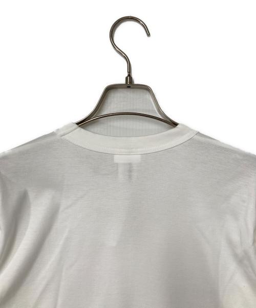 noir kei ninomiya（ノワール ケイ ニノミヤ）noir kei ninomiya (ノワール ケイ ニノミヤ) パフスリーブTシャツ ホワイト サイズ:S 未使用品の古着・服飾アイテム