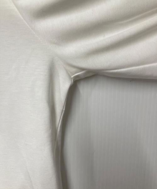 noir kei ninomiya（ノワール ケイ ニノミヤ）noir kei ninomiya (ノワール ケイ ニノミヤ) パフスリーブTシャツ ホワイト サイズ:S 未使用品の古着・服飾アイテム