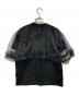 noir kei ninomiya (ノワール ケイ ニノミヤ) チュールドッキングTシャツ ブラック サイズ:M：15000円