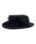 JUNYA WATANABE COMME des GARCONS ((ジュンヤワタナベ コムデギャルソン) ケンマ草×シナマイハット ブラック：20000円