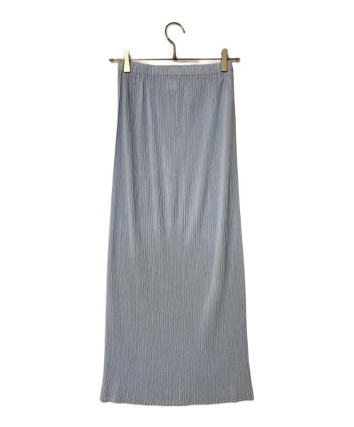 ISSEY MIYAKE（イッセイミヤケ）ISSEY MIYAKE (イッセイミヤケ) プリーツスカート スカイブルー サイズ:Ｍの古着・服飾アイテム