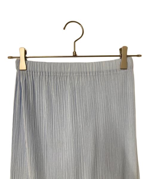 ISSEY MIYAKE（イッセイミヤケ）ISSEY MIYAKE (イッセイミヤケ) プリーツスカート スカイブルー サイズ:Ｍの古着・服飾アイテム