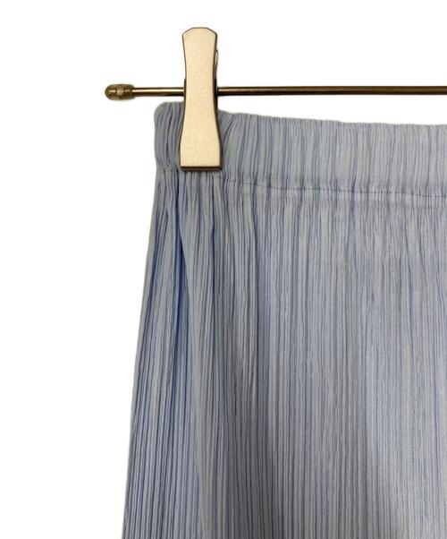 ISSEY MIYAKE（イッセイミヤケ）ISSEY MIYAKE (イッセイミヤケ) プリーツスカート スカイブルー サイズ:Ｍの古着・服飾アイテム