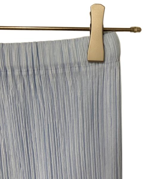 ISSEY MIYAKE（イッセイミヤケ）ISSEY MIYAKE (イッセイミヤケ) プリーツスカート スカイブルー サイズ:Ｍの古着・服飾アイテム