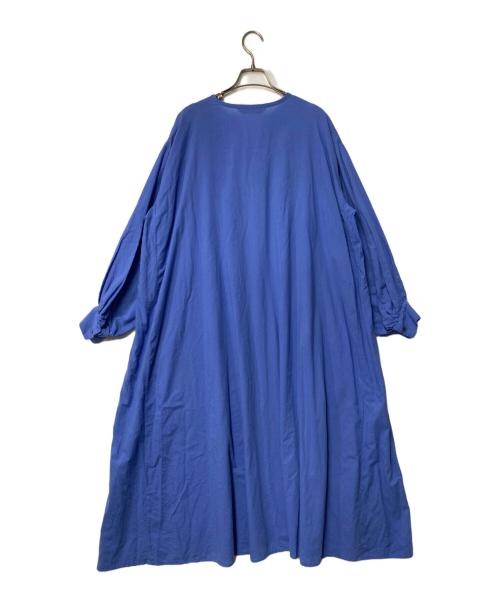 mizuiro-ind（ミズイロインド）mizuiro-ind (ミズイロインド) コットンワンピース ブルー サイズ:Freeの古着・服飾アイテム