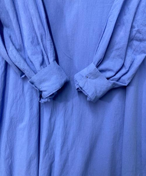 mizuiro-ind（ミズイロインド）mizuiro-ind (ミズイロインド) コットンワンピース ブルー サイズ:Freeの古着・服飾アイテム