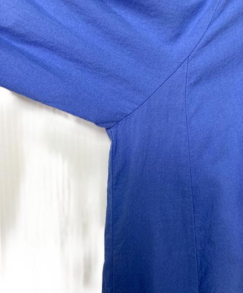 mizuiro-ind（ミズイロインド）mizuiro-ind (ミズイロインド) コットンワンピース ブルー サイズ:Freeの古着・服飾アイテム