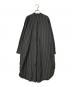 pas de calais (パドカレ) コットンリネンシャツワンピース ブラック サイズ:36：4000円