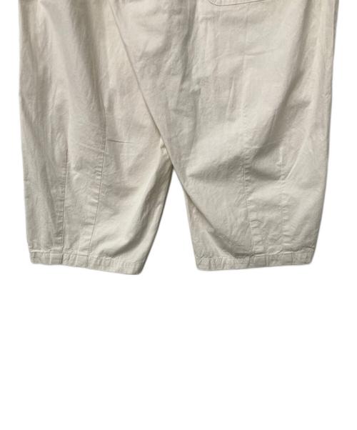 HUIS（ハウス）HUIS (ハウス) やわらかシーチングコットンバルーンパンツ ホワイト サイズ:Freeの古着・服飾アイテム