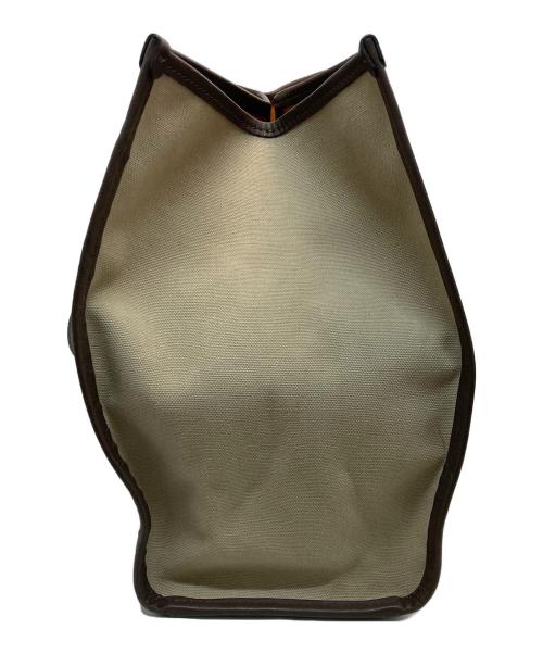 GIANNI CHIARINI（ジャンニ キアリーニ）GIANNI CHIARINI (ジャンニ キアリーニ) キャンバストートバッグ ベージュの古着・服飾アイテム