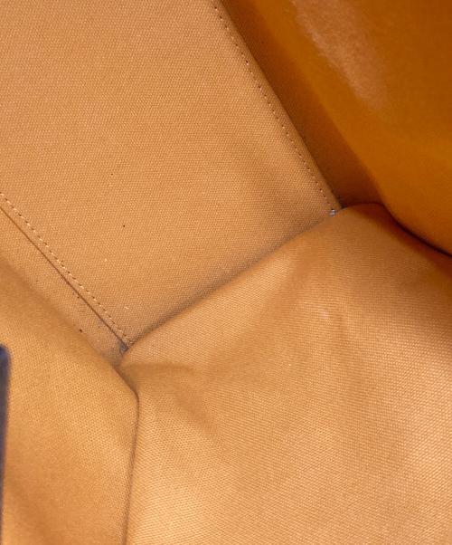 GIANNI CHIARINI（ジャンニ キアリーニ）GIANNI CHIARINI (ジャンニ キアリーニ) キャンバストートバッグ ベージュの古着・服飾アイテム