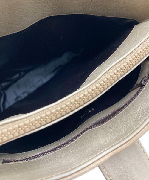 CELINE（セリーヌ）CELINE (セリーヌ) ホースビット ショルダーバッグ ベージュの古着・服飾アイテム
