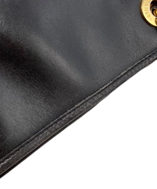 CELINE（セリーヌ）CELINE (セリーヌ) チェーンショルダーバッグ ブラックの古着・服飾アイテム