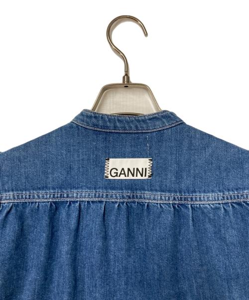 GANNI（ガニー）Ganni (ガニー) デニムブラウス インディゴ サイズ:Freeの古着・服飾アイテム