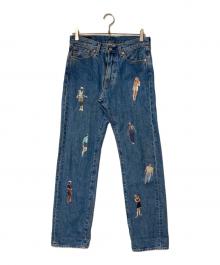 LEVI'S×STRANGER THINGS（リーバイス×ストレンジャーシングス）の古着「505デニムパンツ」｜インディゴ