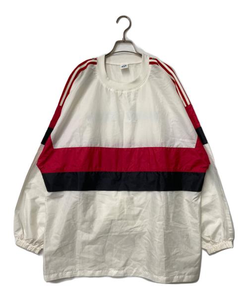 adidas（アディダス）adidas (アディダス) ピステ ホワイト×レッド サイズ:O-XOの古着・服飾アイテム