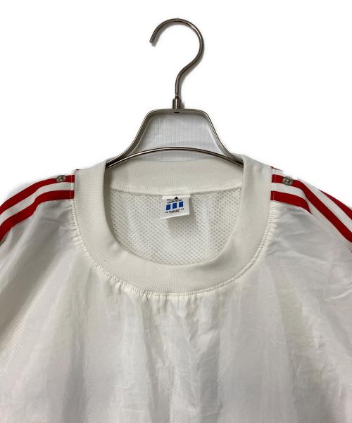 adidas（アディダス）adidas (アディダス) ピステ ホワイト×レッド サイズ:O-XOの古着・服飾アイテム