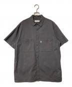 Graphpaperグラフペーパー）の古着「Compact Ponte S/S Box S」｜グレー