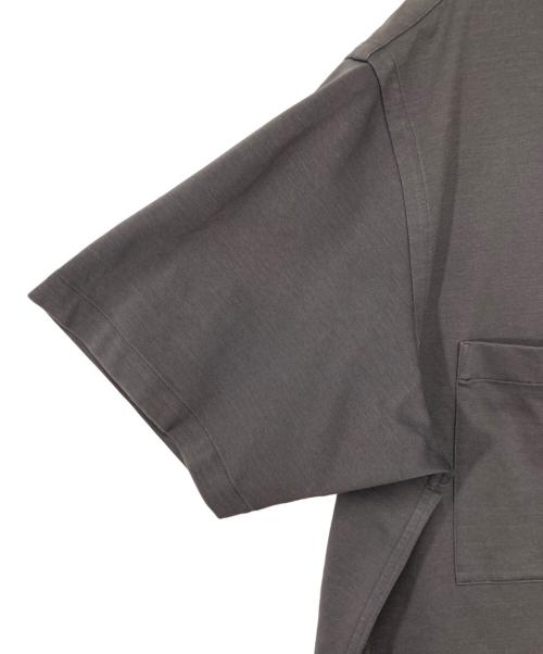 Graphpaper（グラフペーパー）Graphpaper (グラフペーパー) Compact Ponte S/S Box S グレー サイズ:2の古着・服飾アイテム