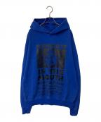 NISHIMOTO IS THE MOUTHニシモトイズザマウス）の古着「CLASSIC SWEAT HOODIE」｜ブルー
