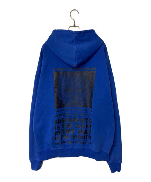 NISHIMOTO IS THE MOUTH（ニシモトイズザマウス）NISHIMOTO IS THE MOUTH (ニシモトイズザマウス) CLASSIC SWEAT HOODIE ブルー サイズ:Ｍの古着・服飾アイテム