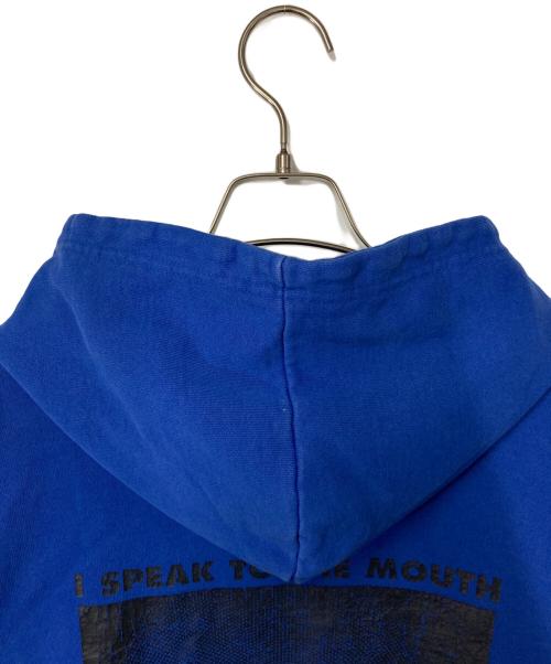 NISHIMOTO IS THE MOUTH（ニシモトイズザマウス）NISHIMOTO IS THE MOUTH (ニシモトイズザマウス) CLASSIC SWEAT HOODIE ブルー サイズ:Ｍの古着・服飾アイテム