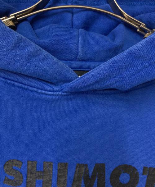 NISHIMOTO IS THE MOUTH（ニシモトイズザマウス）NISHIMOTO IS THE MOUTH (ニシモトイズザマウス) CLASSIC SWEAT HOODIE ブルー サイズ:Ｍの古着・服飾アイテム