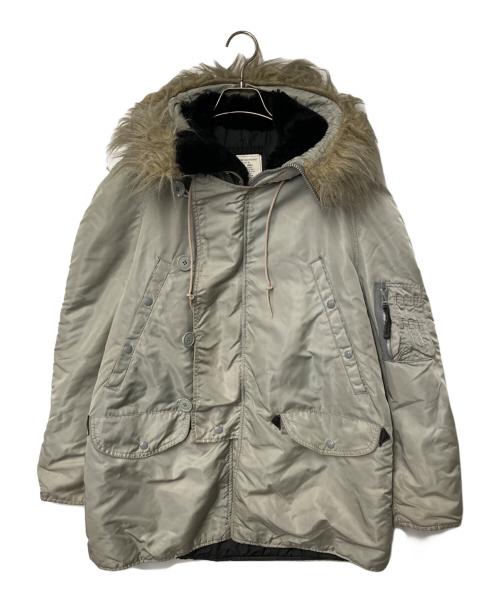 ALPHA（アルファ）ALPHA (アルファ) N-2Bフライトジャケット グレー サイズ:Sの古着・服飾アイテム
