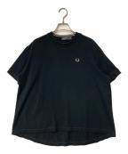 FRED PERRY×RAY BEAMSフレッドペリー×レイ ビームス）の古着「別注 Reluxed Pique T-shirt」｜ブラック