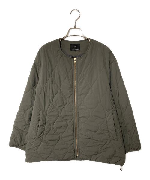 23区（ニジュウサンク）23区 (ニジュウサンク) 中綿 パディング アウター カーキ サイズ:44の古着・服飾アイテム
