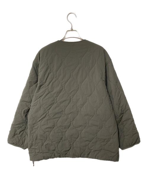 23区（ニジュウサンク）23区 (ニジュウサンク) 中綿 パディング アウター カーキ サイズ:44の古着・服飾アイテム