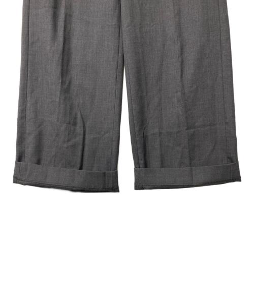 theory luxe（セオリーリュクス）theory luxe (セオリーリュクス) ワイドパンツ グレー サイズ:40の古着・服飾アイテム